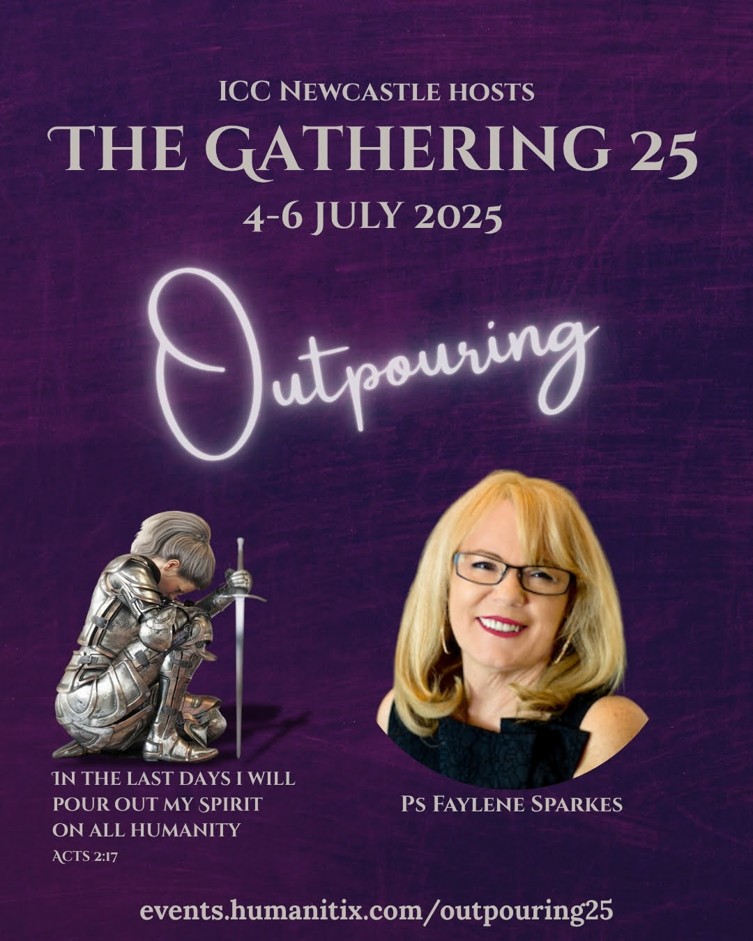 ICC hosts: The Gathering 25 from 4th-6th July with the theme 'Outpouring'